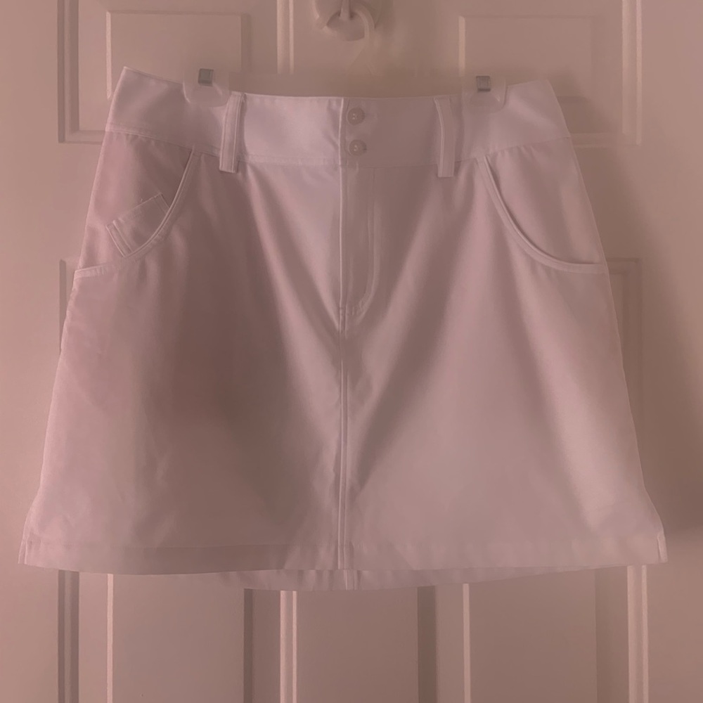 White Adidas Skirt